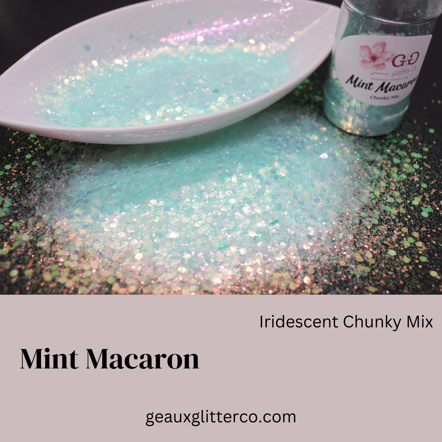 Mint Macaron Chunky Mix