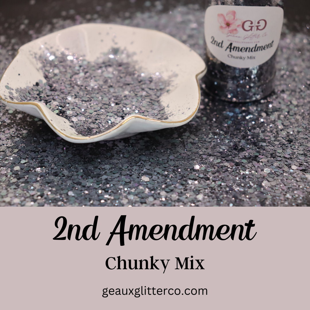 2nd Amendment - Chunky Mix – Geaux Glitter Co.