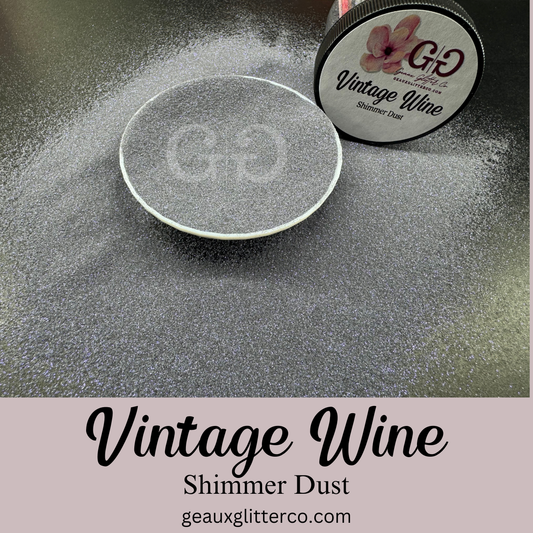 Vintage Wine Shimmer Dust