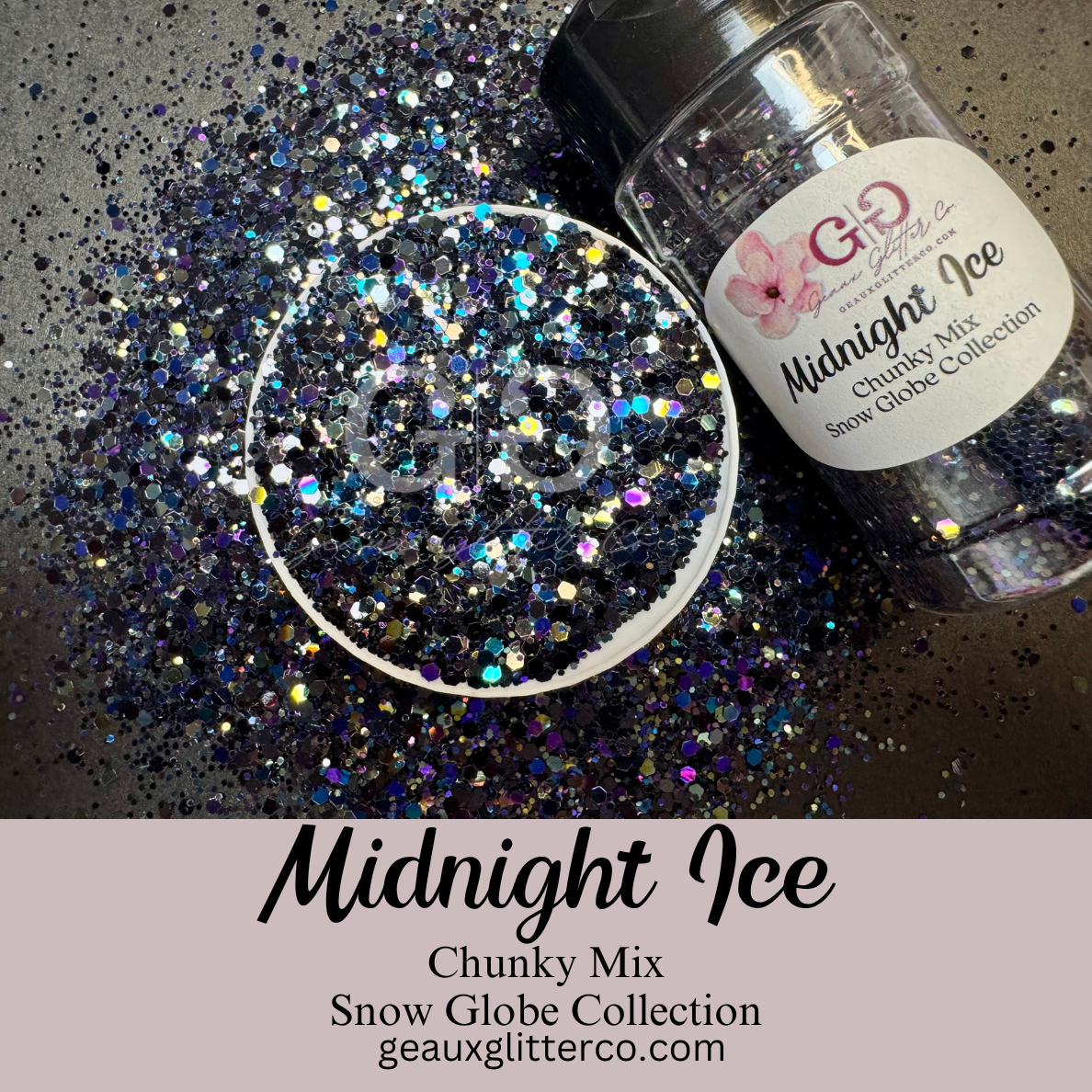 Midnight Ice Chunky Mix - Snow Globe Collection
