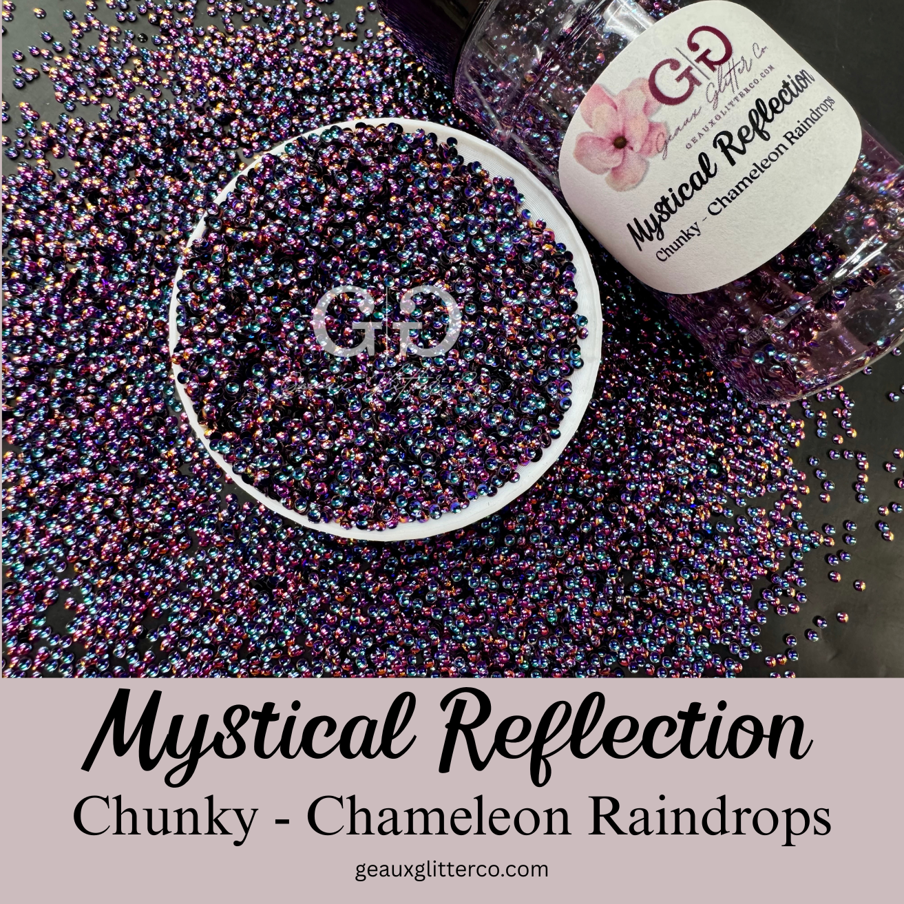 Mystical Reflection - Chunky - Chameleon Raindrops
