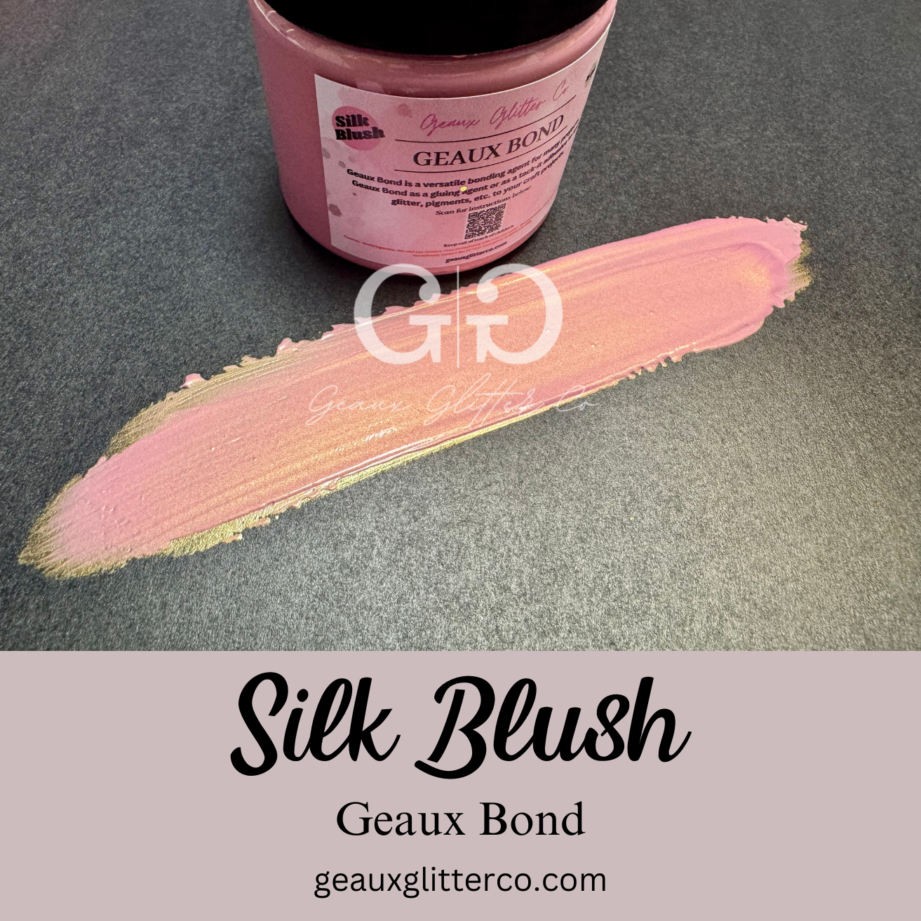 Silk Blush Geaux Bond - Metallic Collection