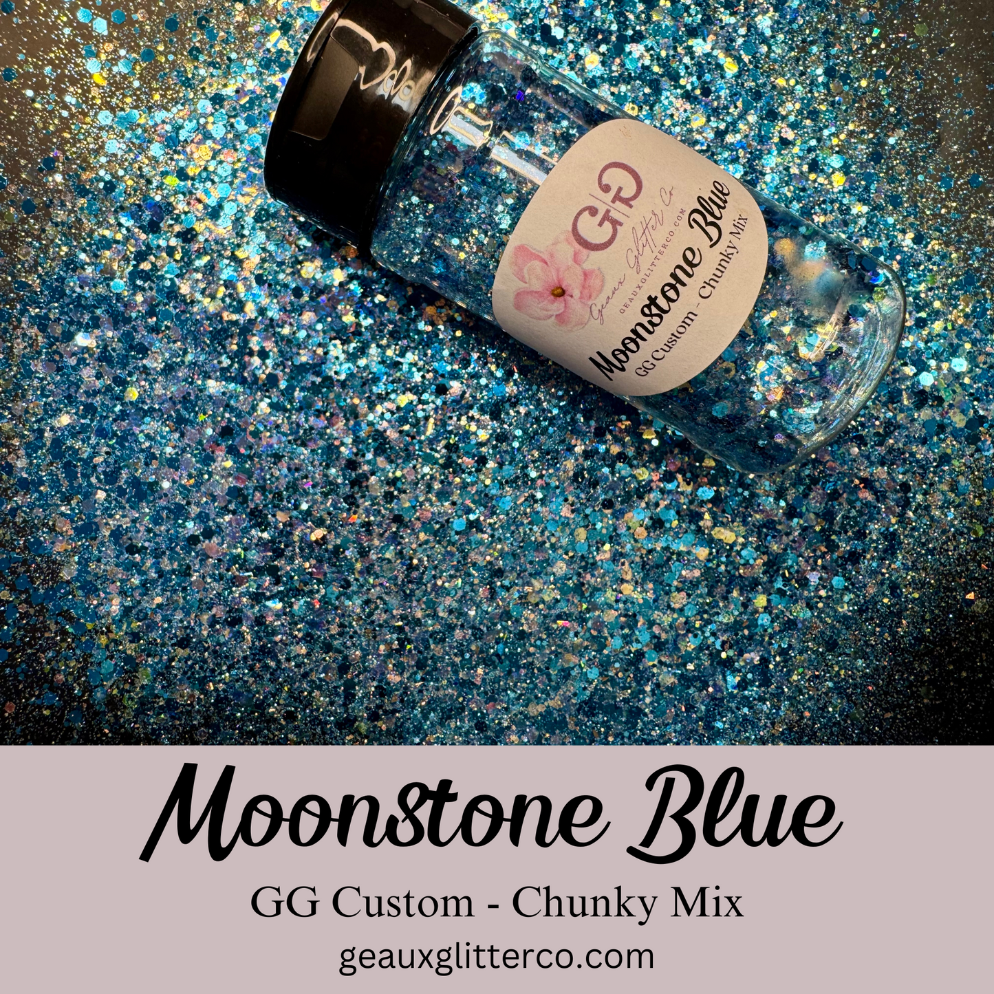 Moonstone Blue - GG Custom - Chunky Mix