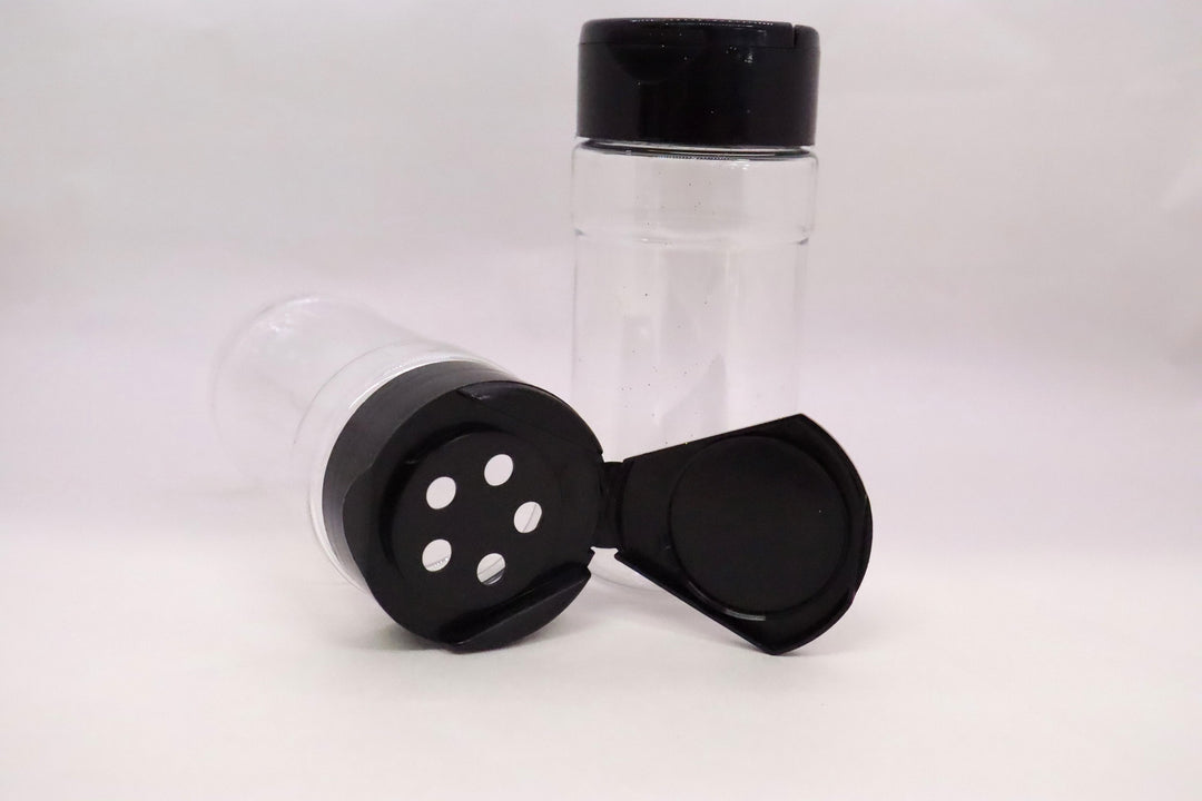 4 oz Plastic Shakers w/ 5 Hole Lid