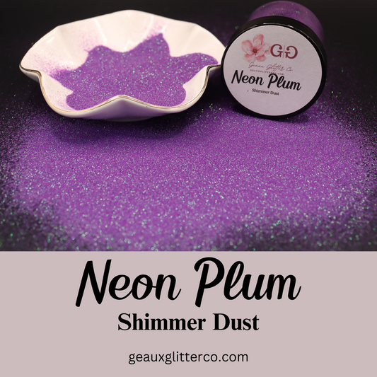 Neon Plum Shimmer Dust