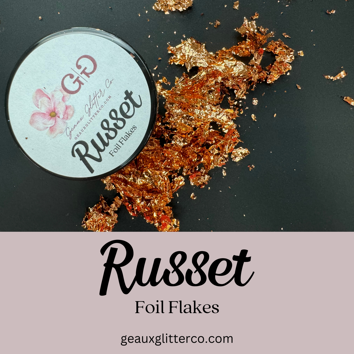 Russet Foil Flakes