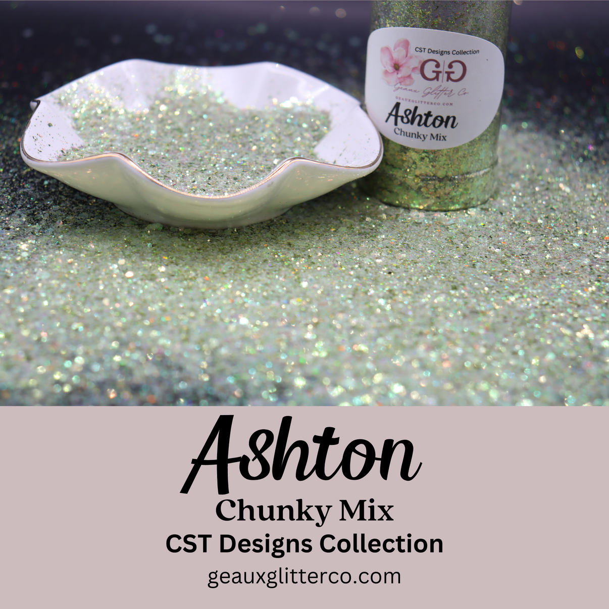 Ashton Chunky Mix - CST Designs Collection – Geaux Glitter Co.