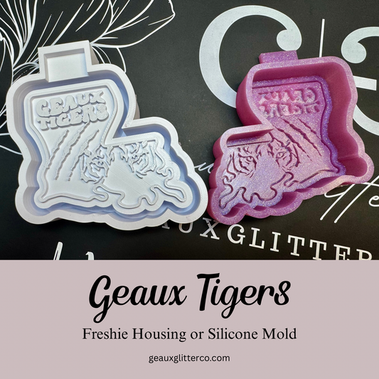 Geaux Tigers Freshie Housing or Silicone Mold