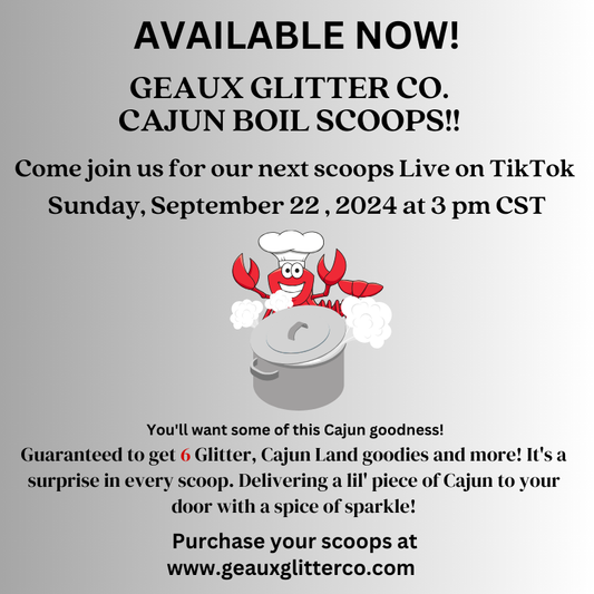 September 22, 2024 Cajun Boil Scoops