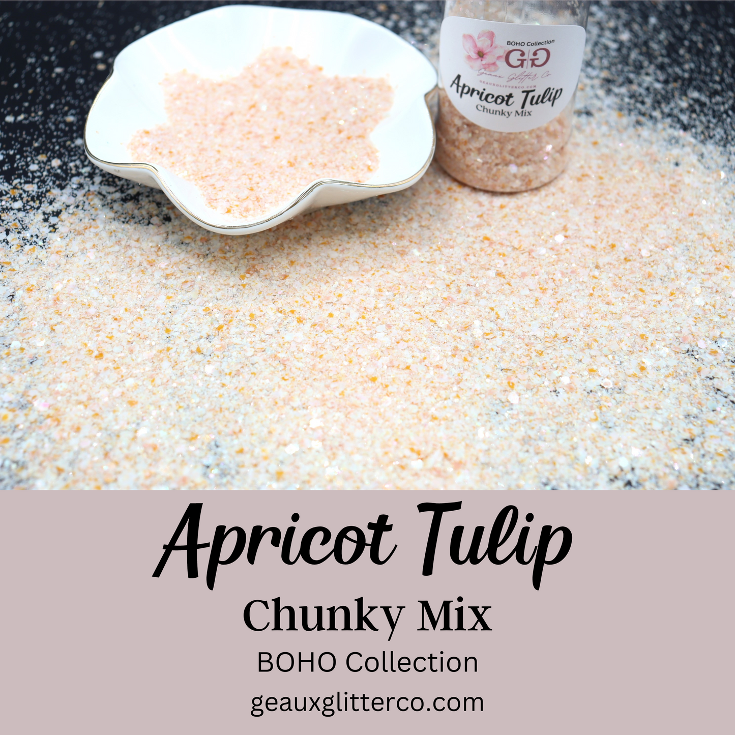 Apricot Tulip Chunky Mix - Boho Collection