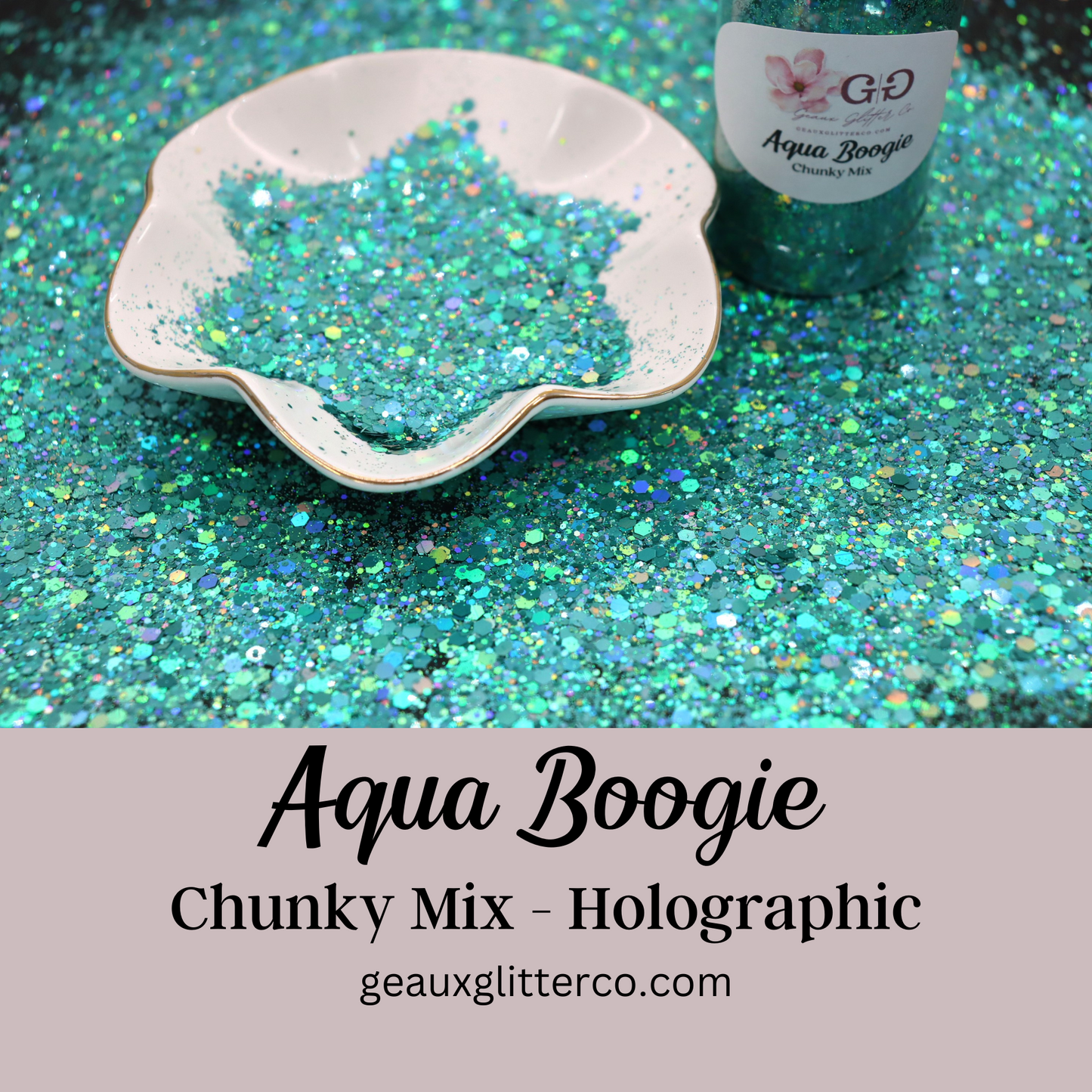 Aqua Boogie Chunky Mix - Holographic