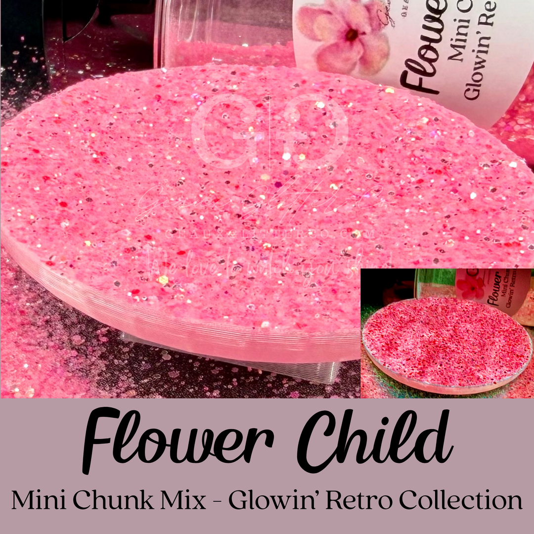 Flower Child - Mini Chunk Mix - Glowin’ Retro Collection