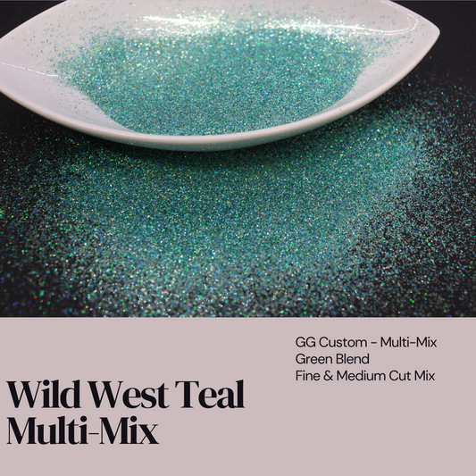 Wild West Teal Multi-Mix - GG Custom