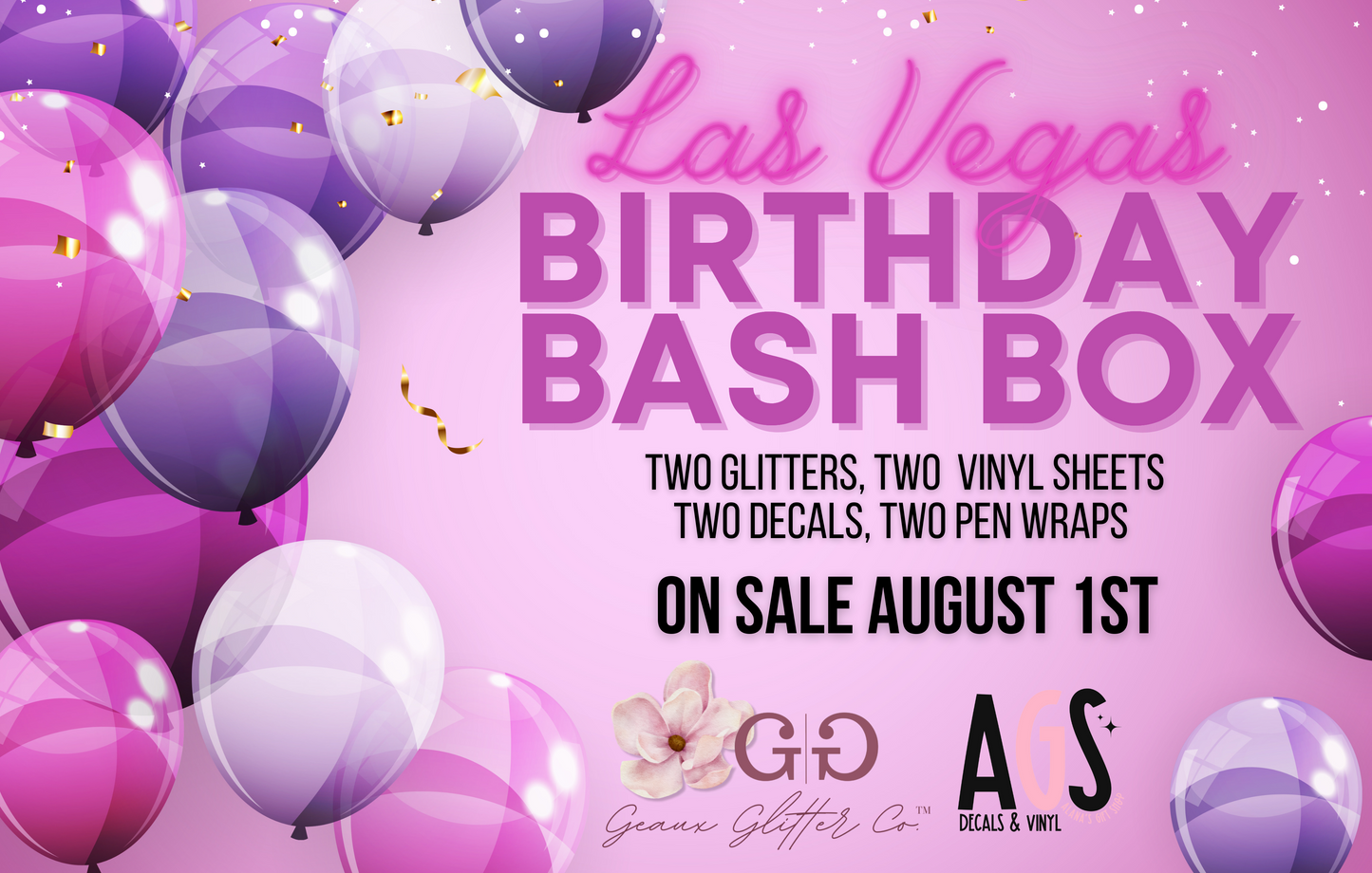 Birthday Bash Box - PRE-ORDER - PLEASE DO NOT USE DISCOUNT CODES!