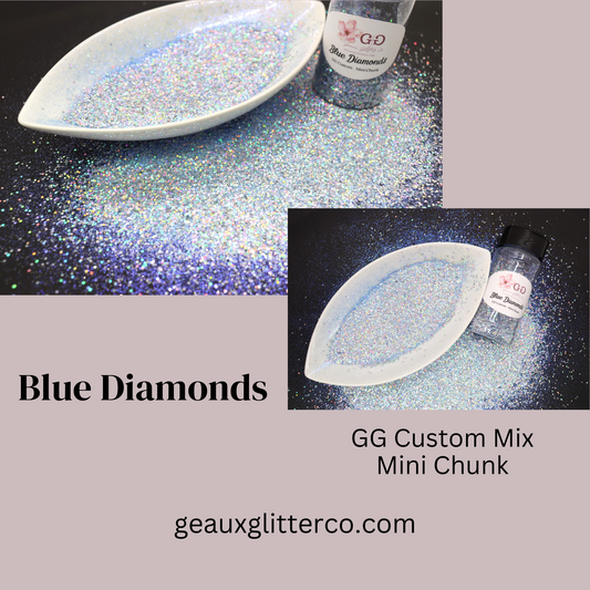 Blue Diamonds - GG Custom Mini Chunk Mix