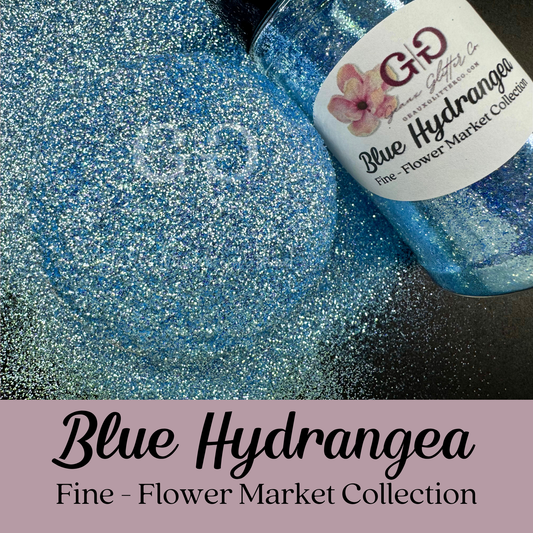 Blue Hydrangea - Fine - Flower Market Collection