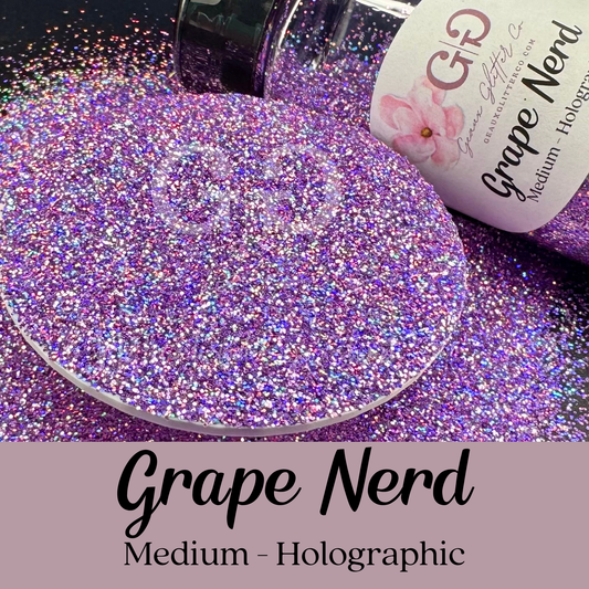 Grape Nerd Medium - Holographic