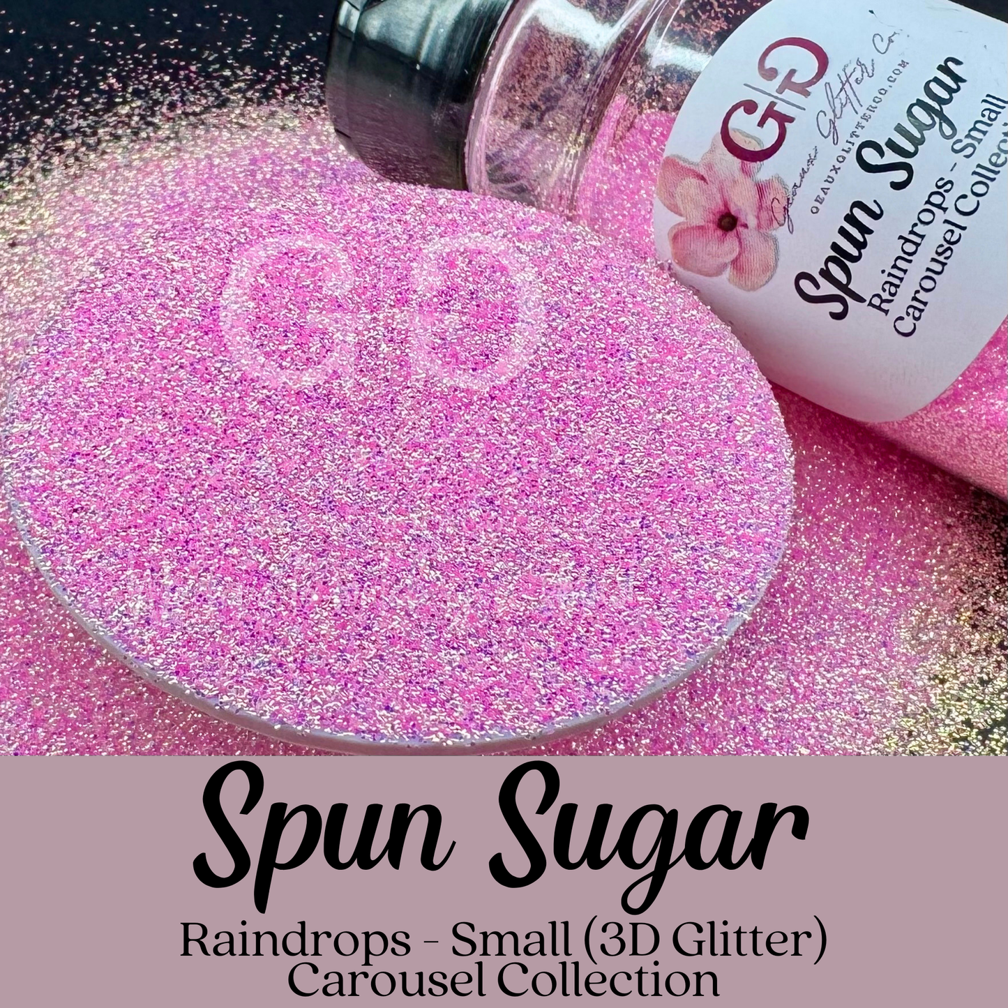 Spun Sugar Raindrops Small
