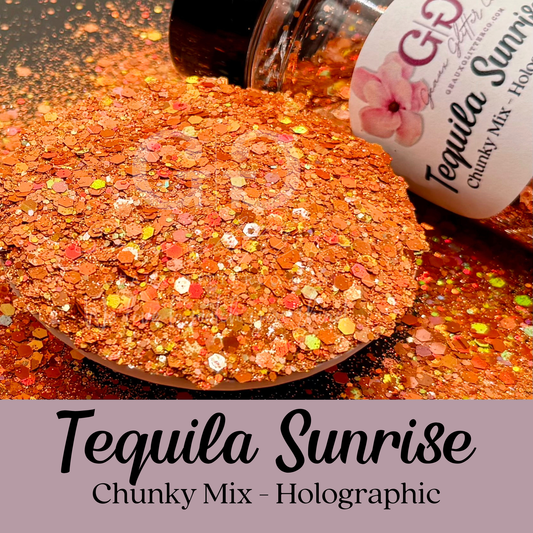 Tequila Sunrise Chunky Mix - Holographic