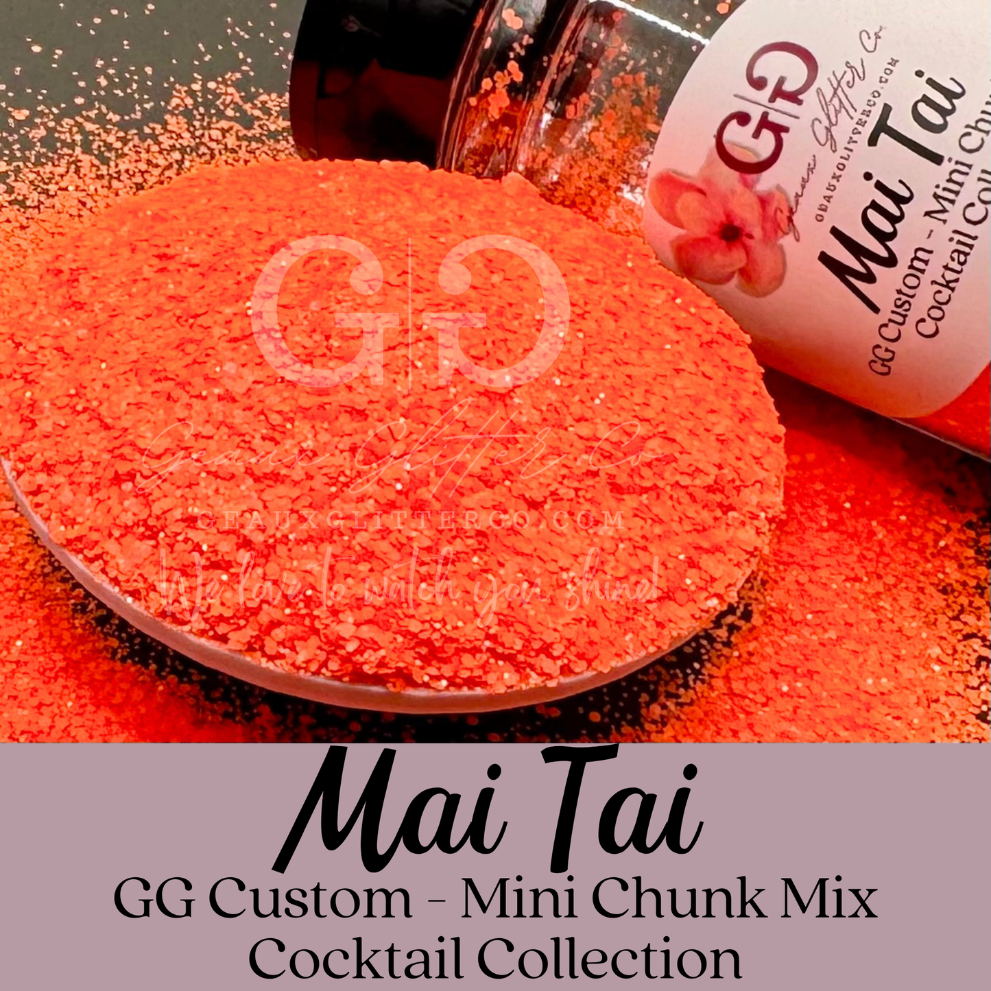 Mai Tai - GG Custom Mini Chunk - Cocktail Collection