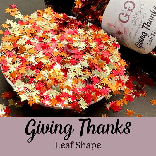 Giving Thanks - Leaf Shapes