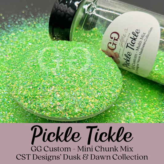 Pickle Tickle - GG Custom - Multi-Mix CST Designs Neon Madness Collection