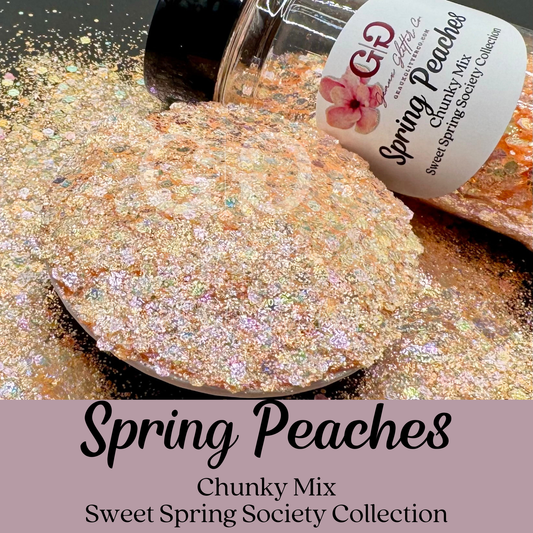Spring Peaches - Chunky Mix - Sweet Spring Society Collection