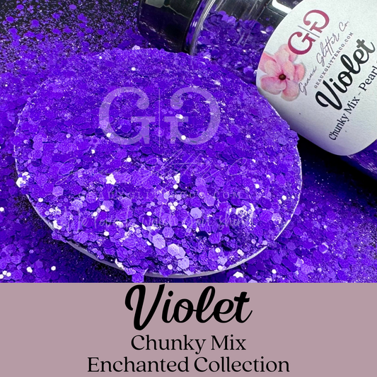 Violet Chunky Mix - Enchanted Collection
