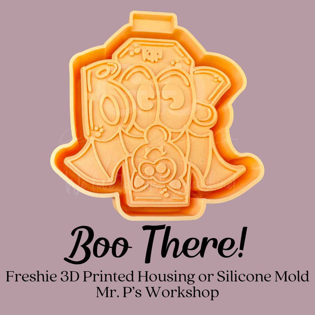 Boo There! Freshie 3D Printed Mold Housing or Silicone Mold