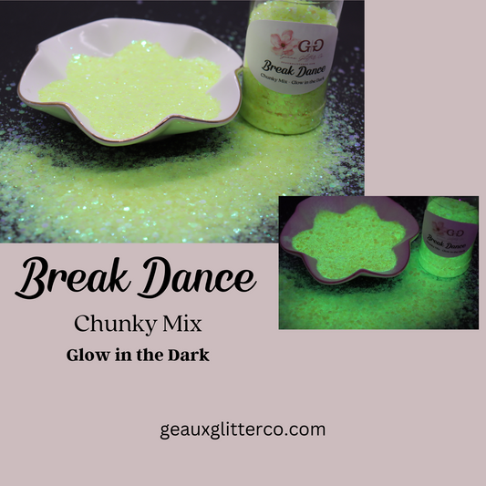 Break Dance Chunky Mix - Glow in the Dark