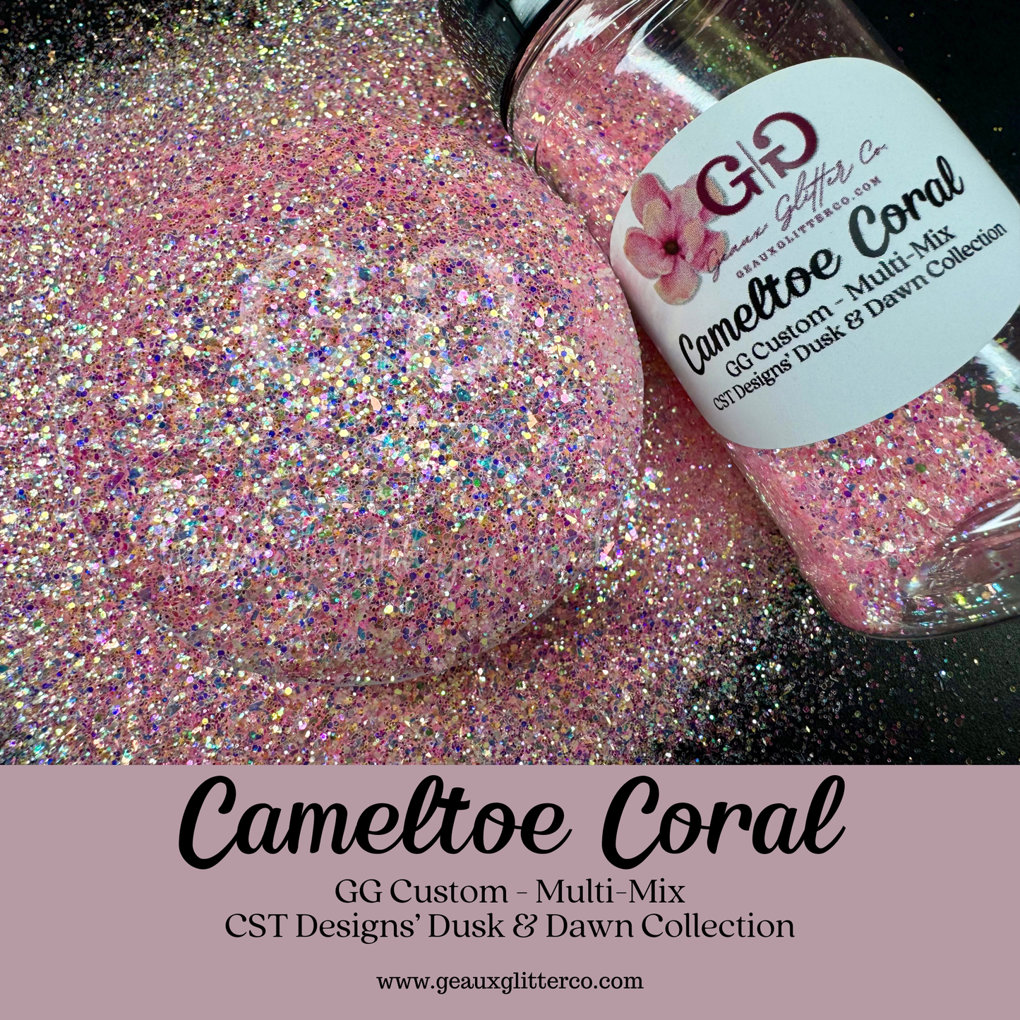 Cameltoe Coral - GG Custom - Multi-Mix CST Designs Dusk & Dawn Collection