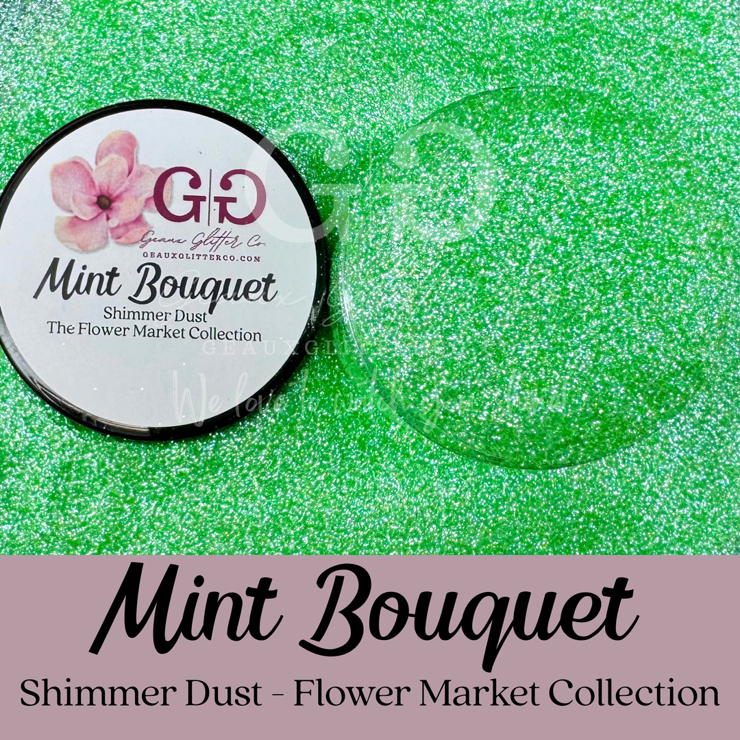 Mint Bouquet Shimmer Dust - Flower Market Collection