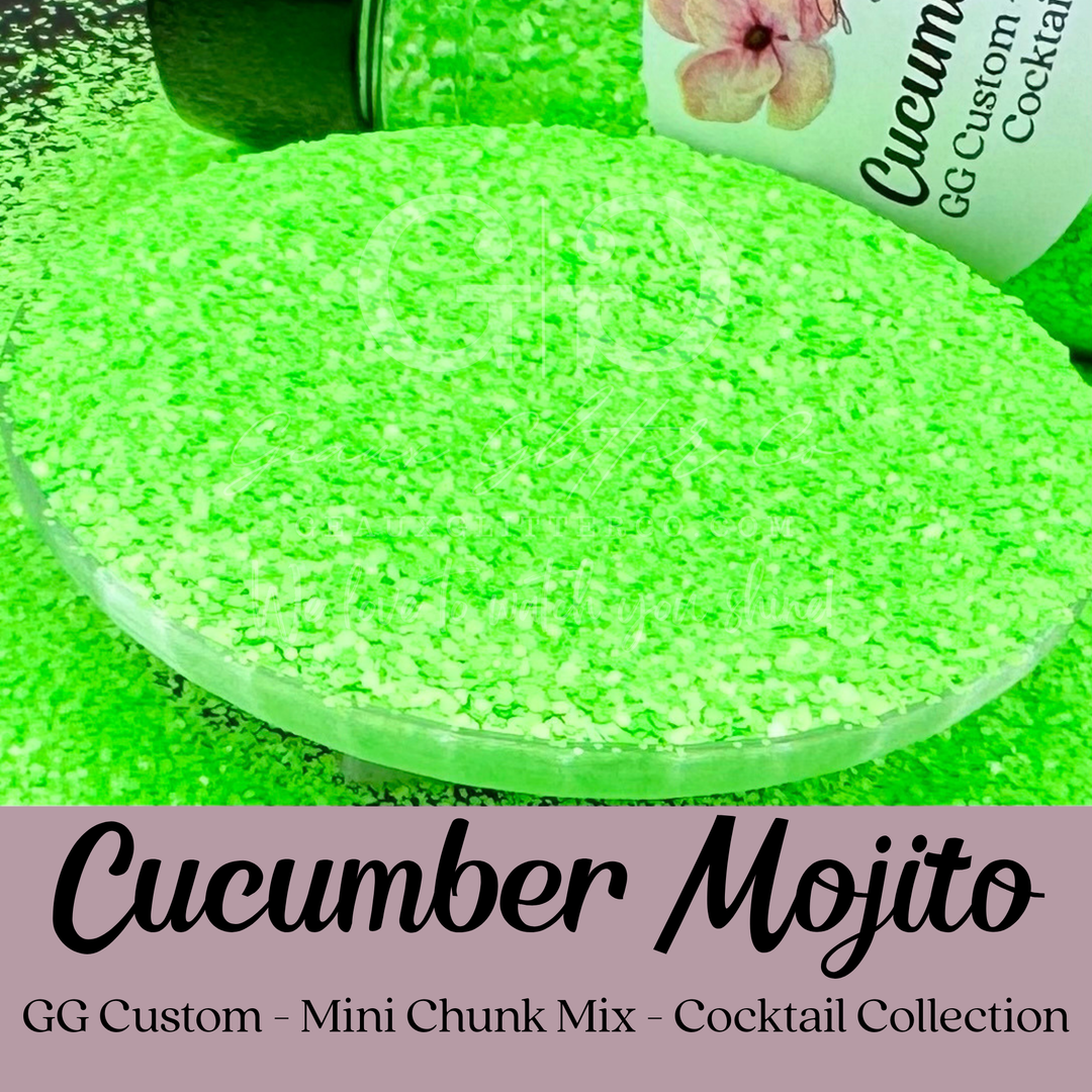 Cucumber Mojito - GG Custom Mini Chunk - Cocktail Collection