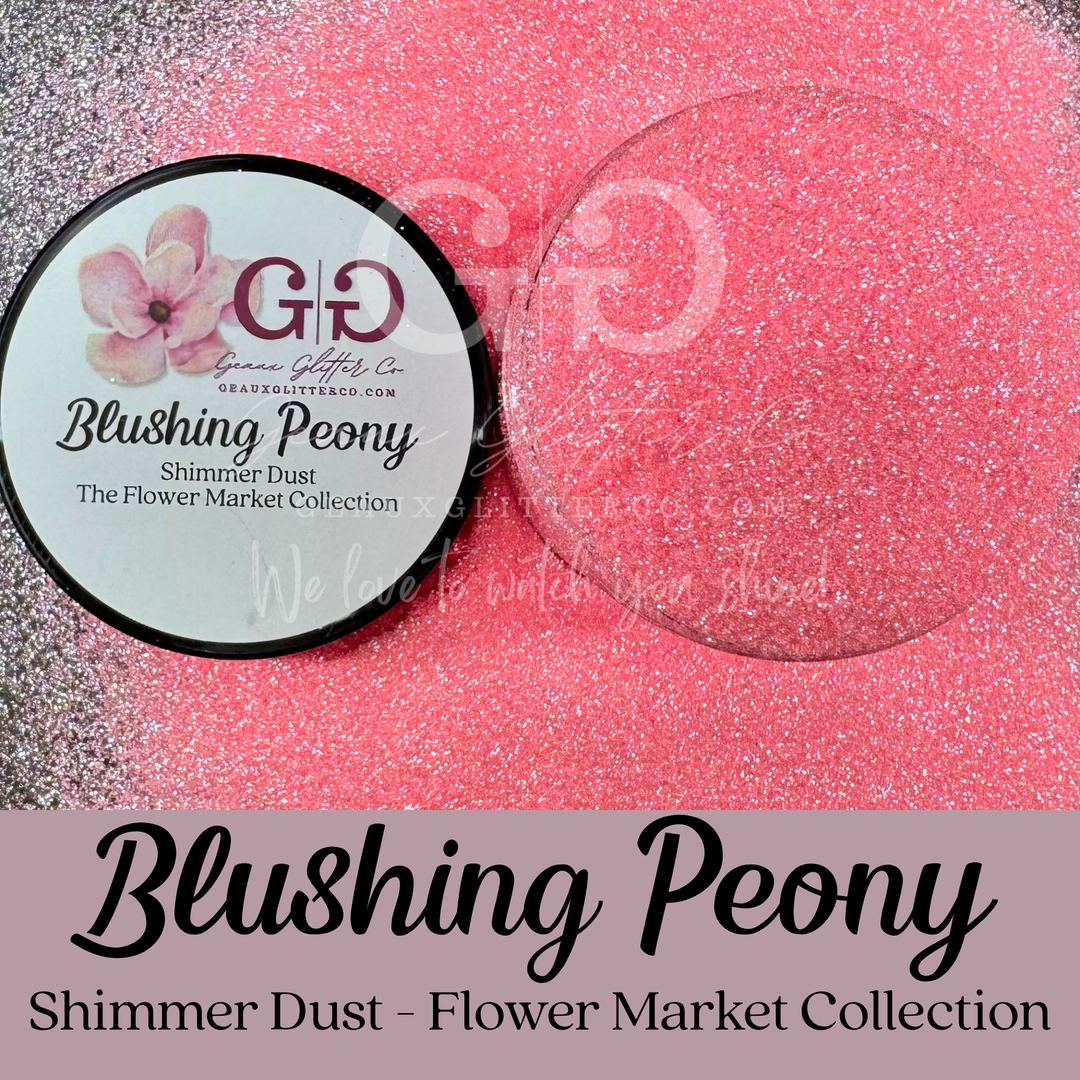 Blushing Peony Shimmer Dust - Flower Market Collection