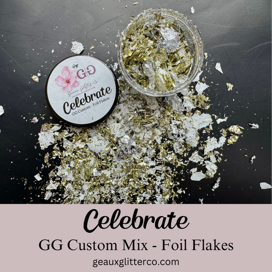 Celebrate Foil Flakes - GG Custom Mix