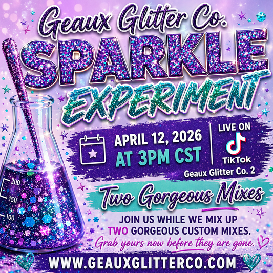 4.12.26 The Sparkle Experiment - DISCOUNT CODES NOT ALLOWED!