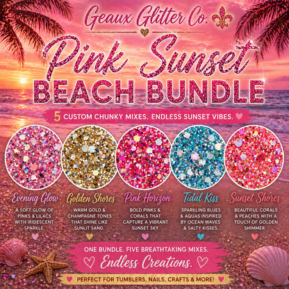 Pink Sunset Beach Collection - Bundle (Shakers Only)