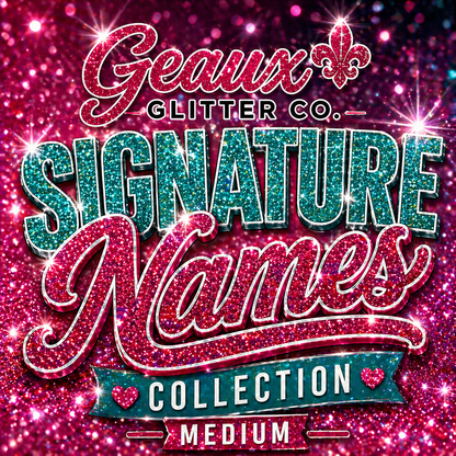 Signature Names Collection - Medium Bundle (Shakers Only)
