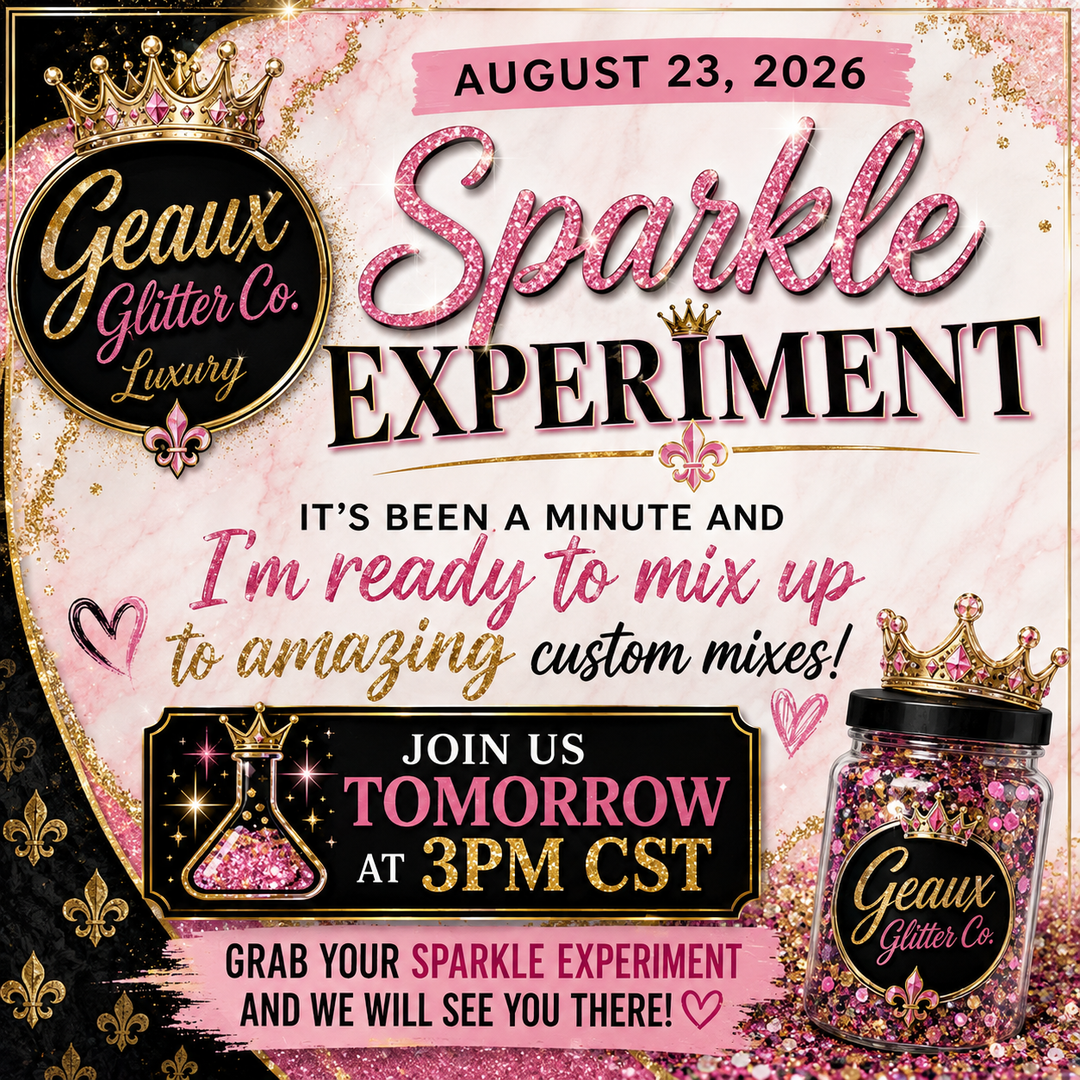 8.23.26 The Sparkle Experiment - DISCOUNT CODES NOT ALLOWED!