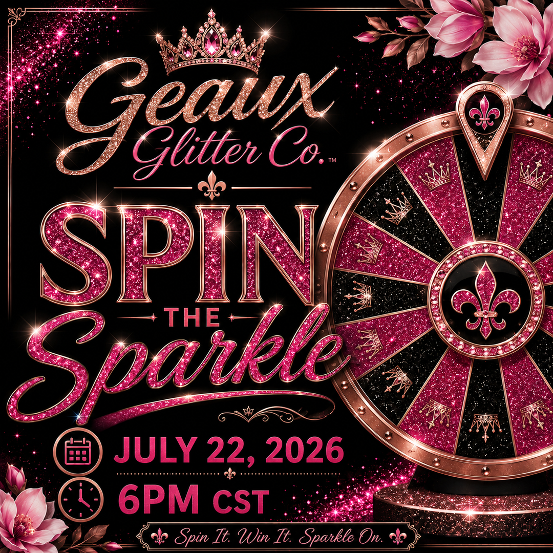 7.22.26 Spin the Sparkle - 6pm CST - NO DISCOUNT CODES PLEASE