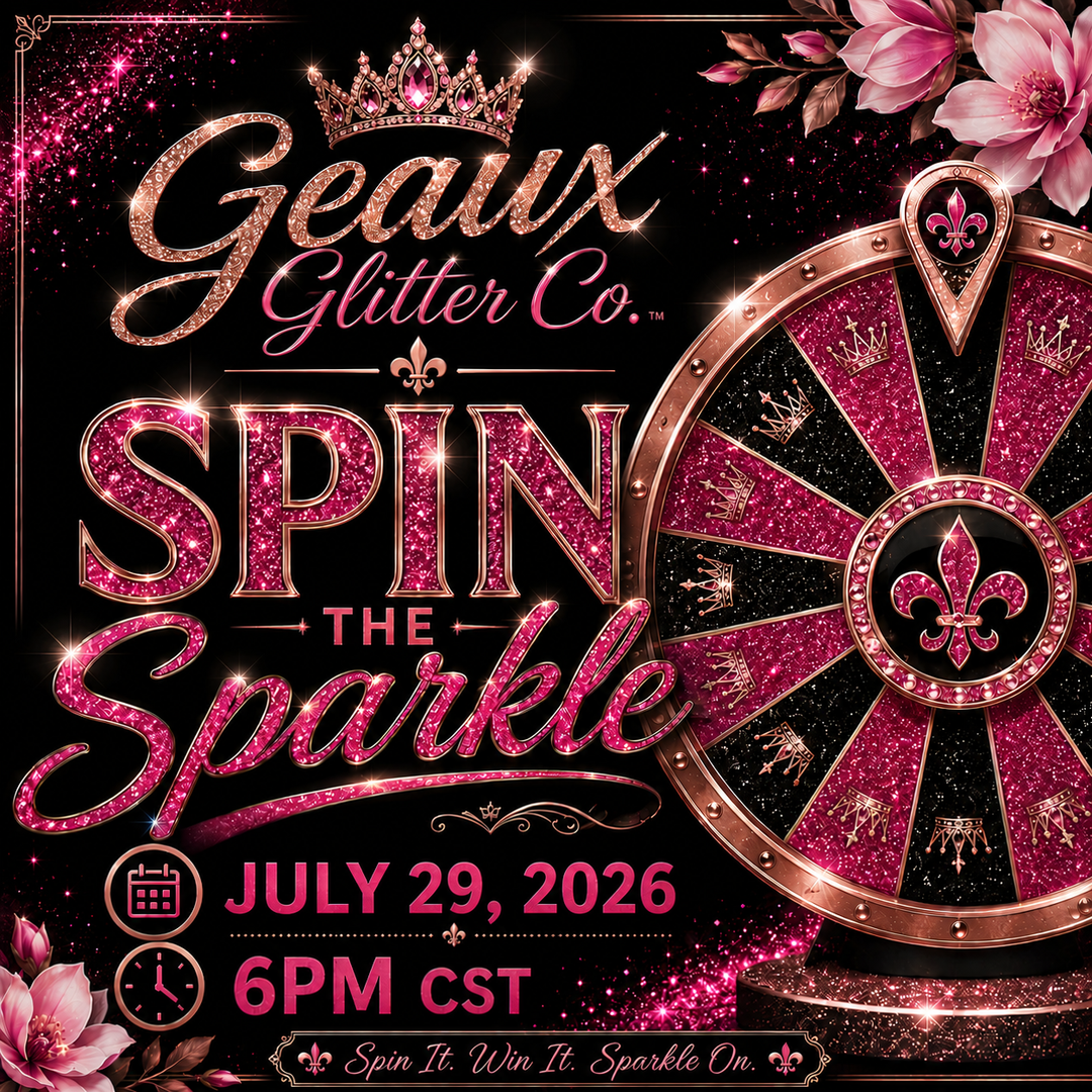 7.29.26 Spin the Sparkle - 6pm CST - NO DISCOUNT CODES PLEASE