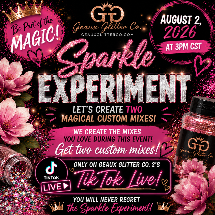 8.2.26 The Sparkle Experiment - DISCOUNT CODES NOT ALLOWED!