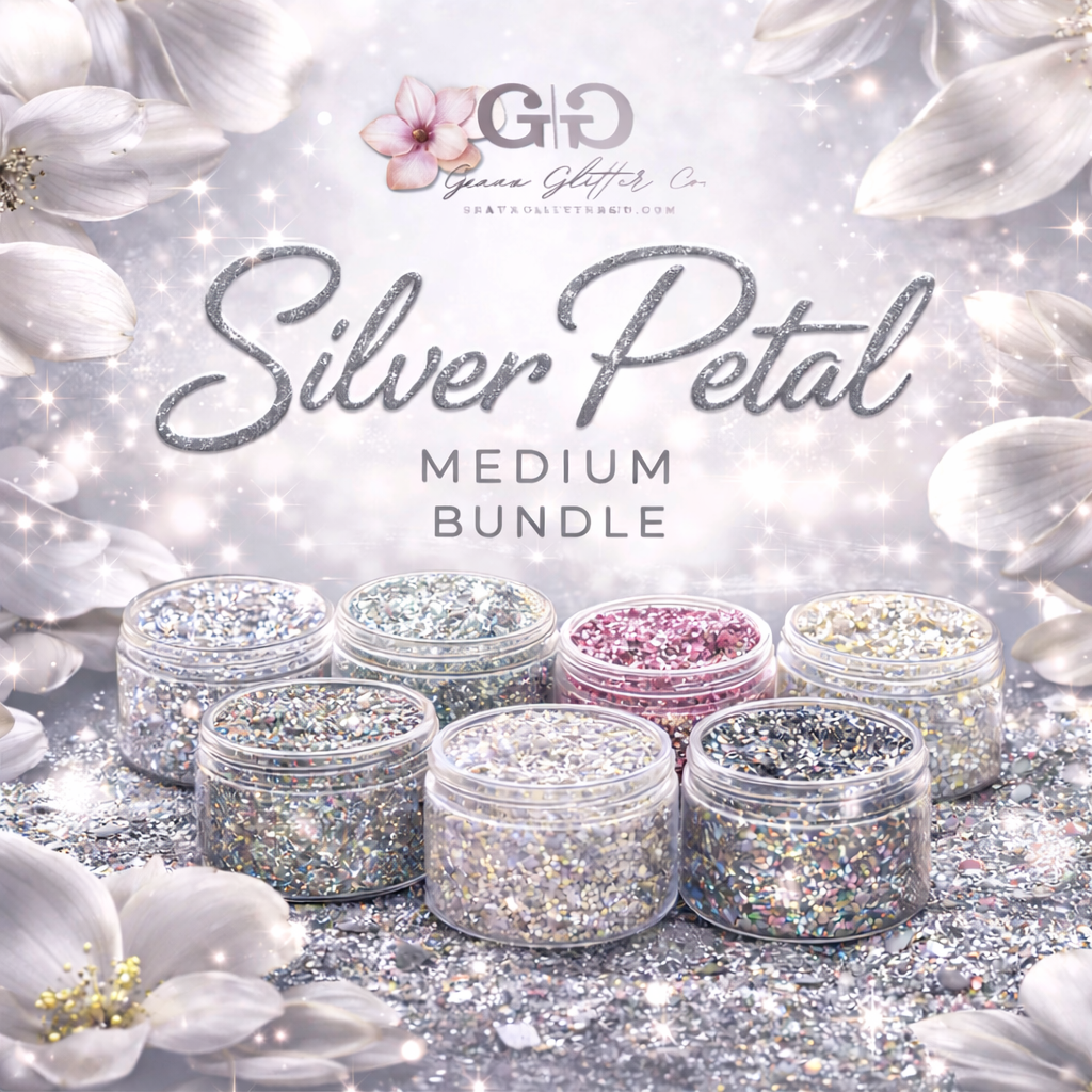 Silver Petal Medium Bundle