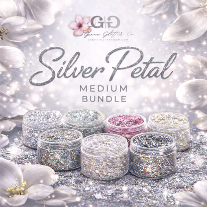 Silver Petal Medium Bundle