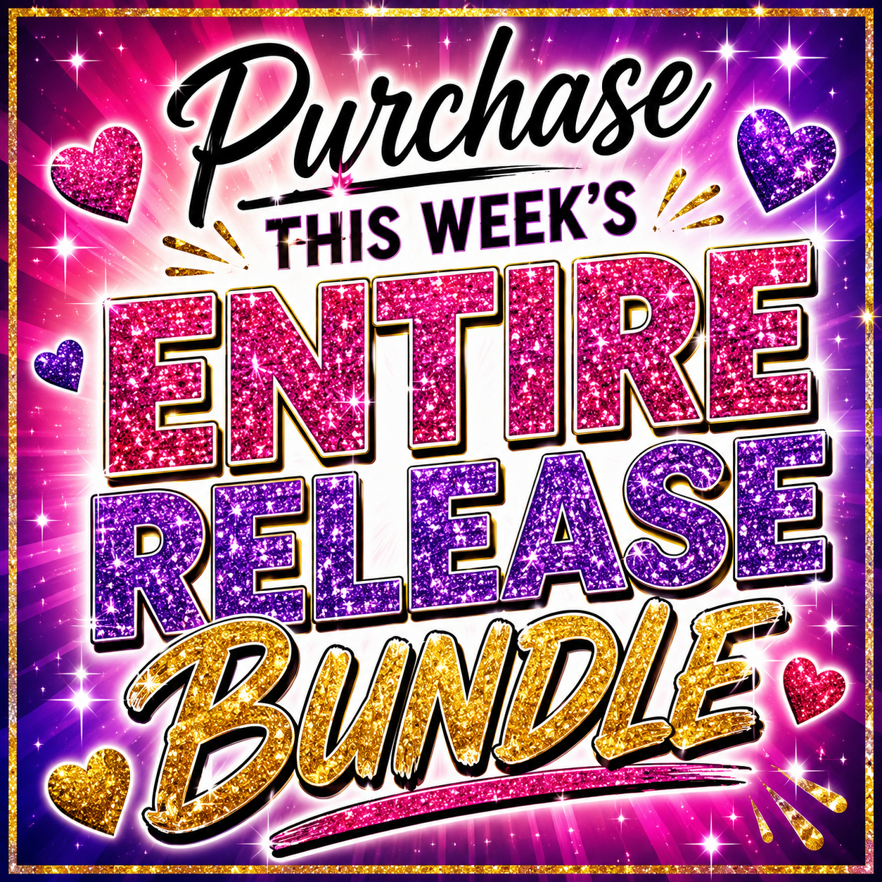 Purchase this week's Entire Release Bundle - Shakers Only