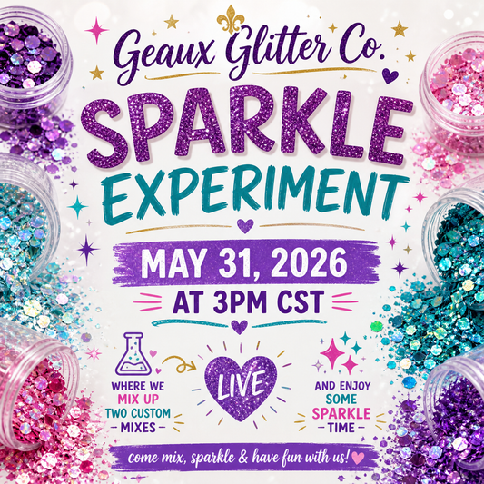 5.31.26 The Sparkle Experiment - DISCOUNT CODES NOT ALLOWED!