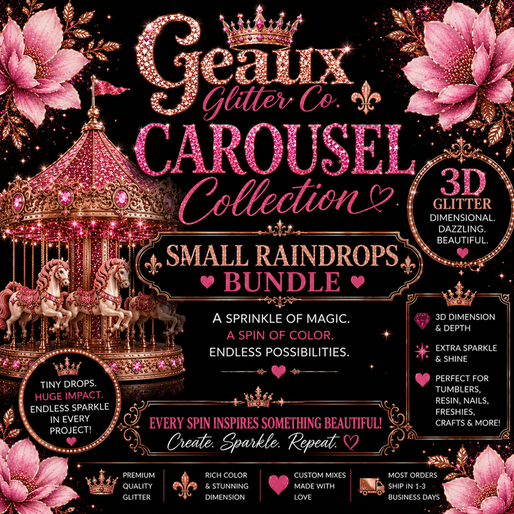 Carousel Collection - Small Raindrops Bundle - Shakers Only