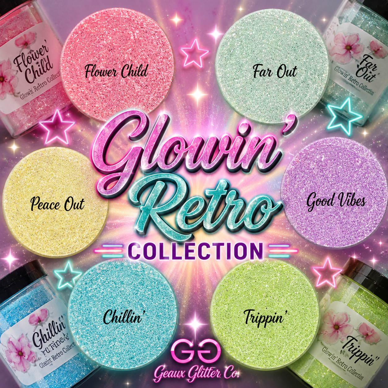 Glowin' Retro Collection Bundle - Fine