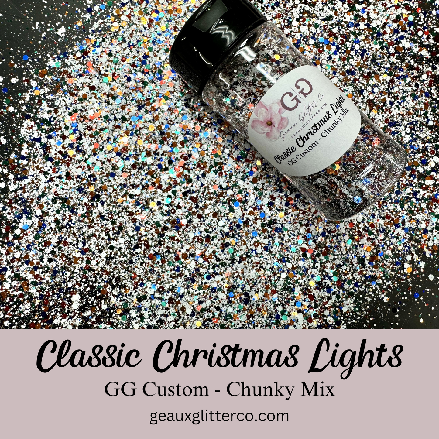 Classic Christmas Lights - GG Custom Chunky Mix