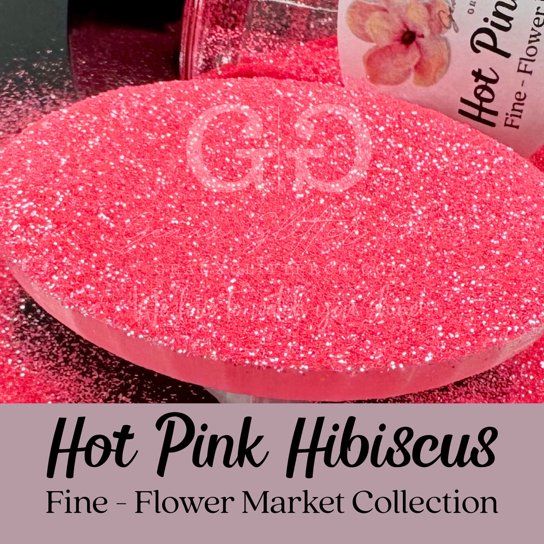 Hot Pink Hibiscus - Fine - Flower Market Collection